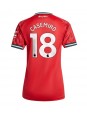 Billige Manchester United Casemiro #18 Hjemmedrakt Dame 2025-26 Kortermet
